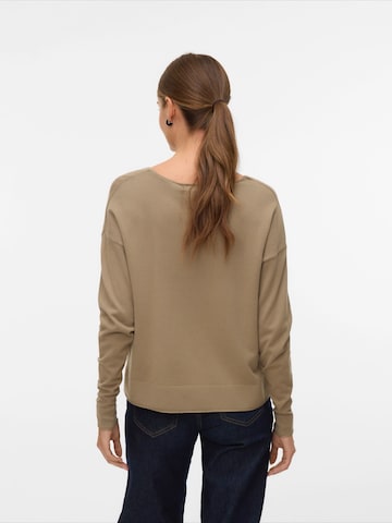 VERO MODA Sweater 'VMBREEZE' in Green