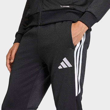 ADIDAS PERFORMANCE Slim fit Workout Pants in Black
