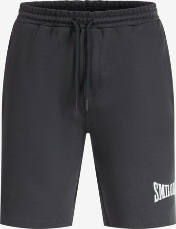 Smilodox Loosefit Sporthose 'Classic Pro' in Grau: predná strana