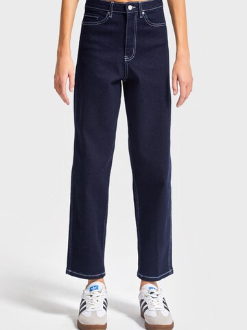 IT'S BASIC Loose fit Jeans 'Relaxed Mid Rise Jeans' in Blue
