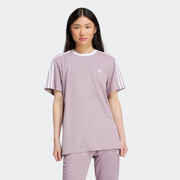 ADIDAS SPORTSWEAR Funkcionalna majica 'Essentials' | vijolična barva: sprednja stran