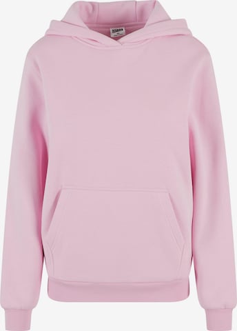 Felpa 'Fluffy' di Urban Classics in rosa: frontale