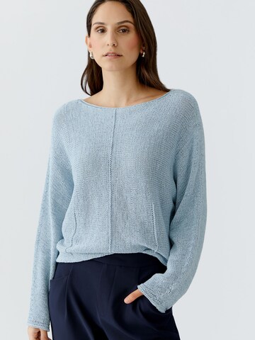 OUI Pullover in Blau: Vorderseite