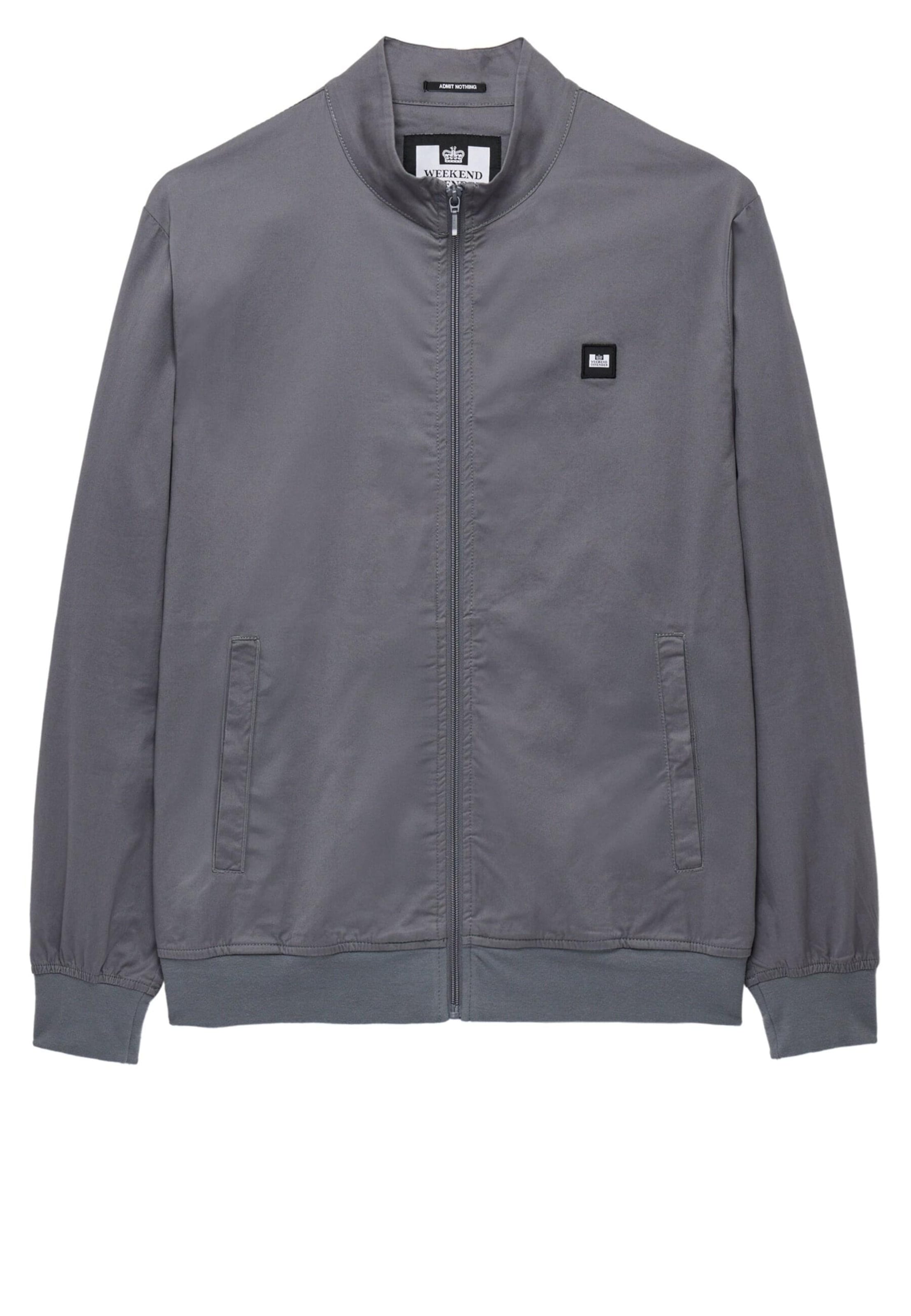 Weekend Offender Jacke 'Hemsley' in Grau: Vorderseite