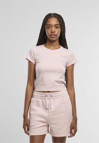 Karl Kani T-Shirt in Pink: Vorderseite