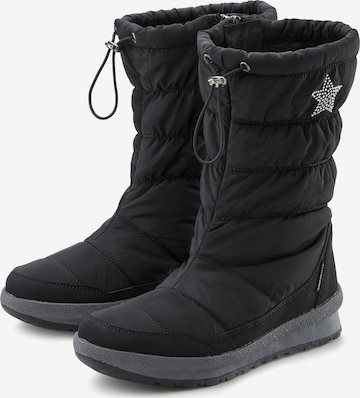 LASCANA Snow Boots in Black