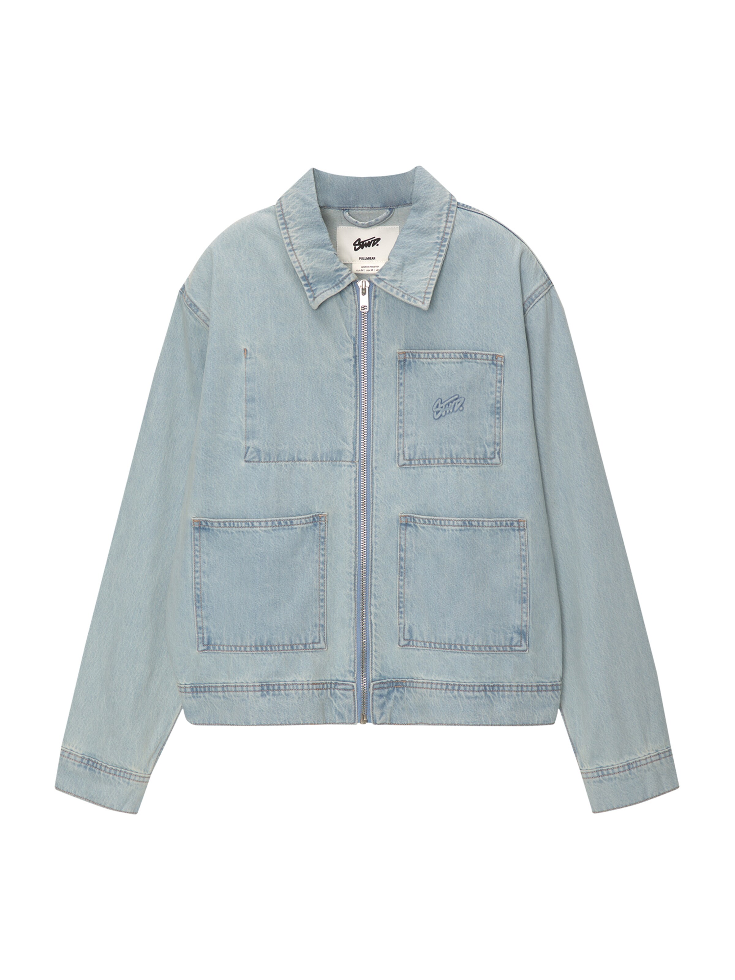 Pull&Bear Jacke in Blau: Vorderseite