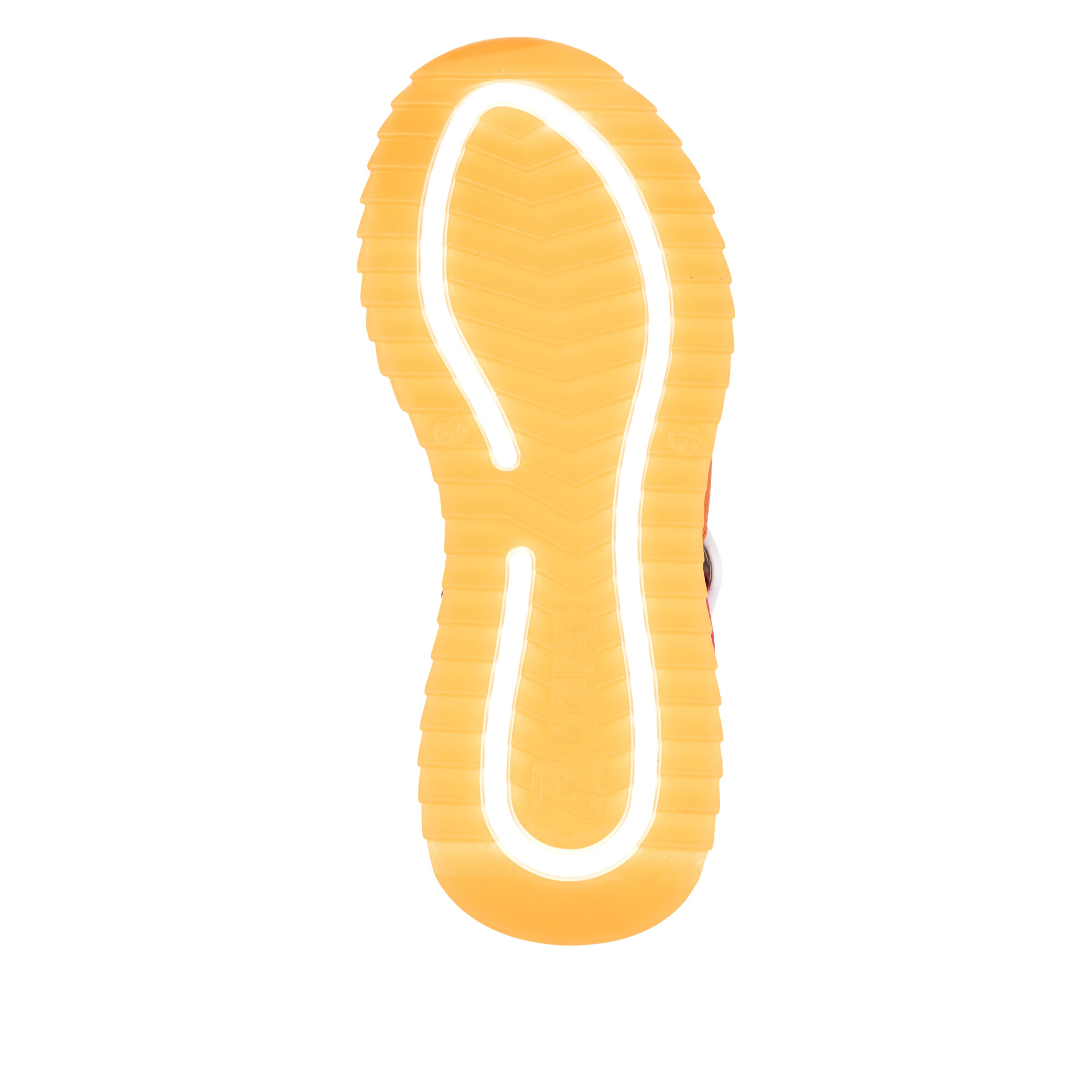 Sandales à lanières 'W2950' Rieker Sport en rose