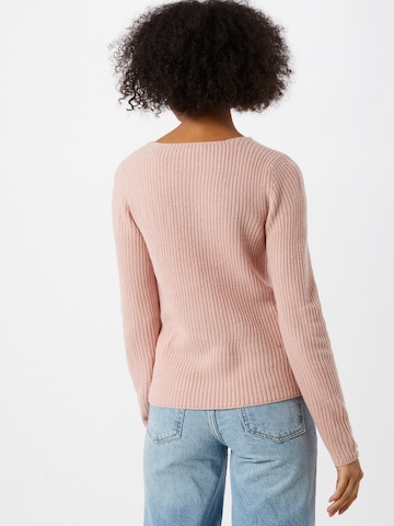 VILA Sweter 'VIOA' w kolorze różowy