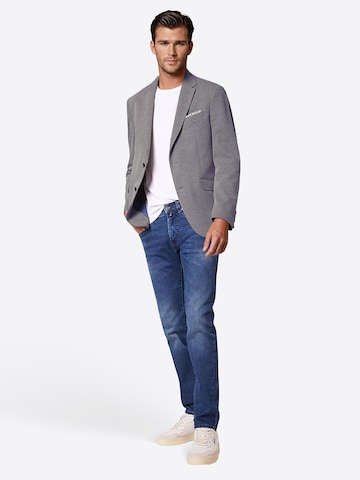 PIERRE CARDIN Regular fit Colbert 'Lucas' in Grijs