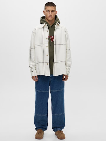 Pull&Bear Between-Season Jacket in White