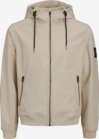 JACK & JONES Übergangsjacke 'Basic' in Beige: Vorderseite