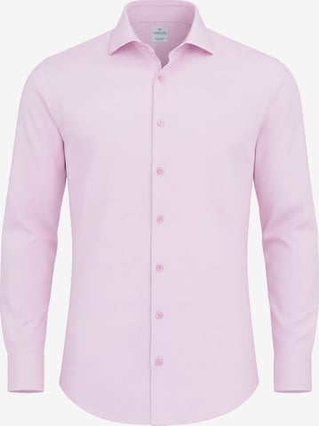 Camicia business 'Twill' di Vercate in rosa: frontale
