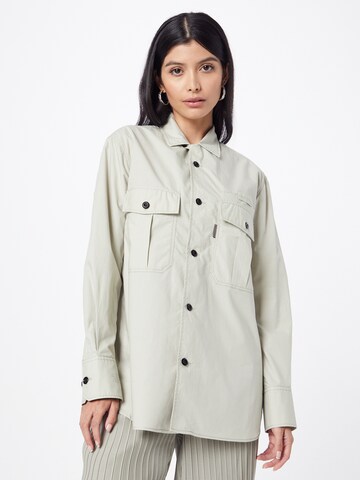 G-Star RAW Jacke 'Officer' in Grau: predná strana