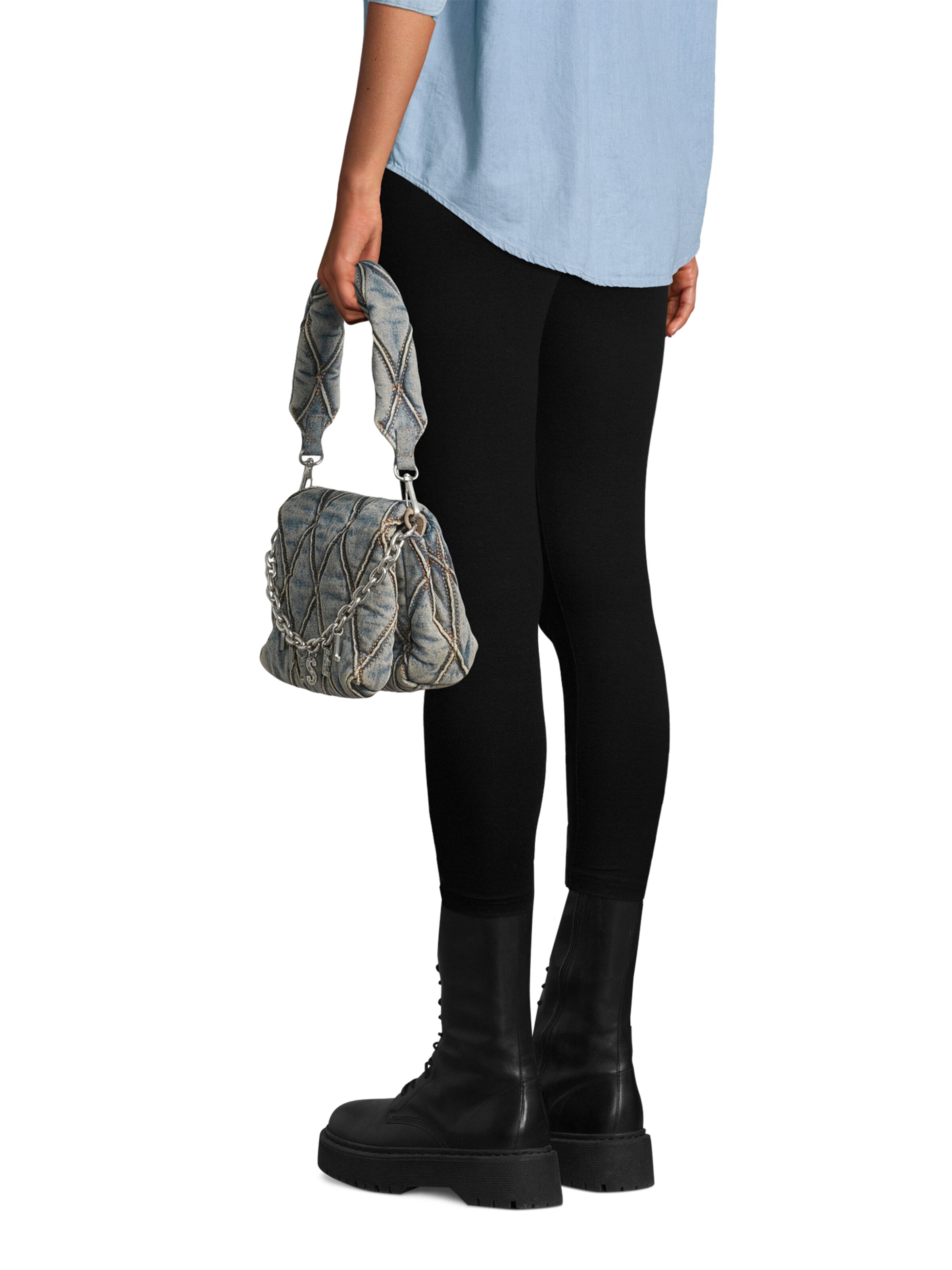 mėlyna DIESEL Rankinė ant peties 'CHARM-D': priekis