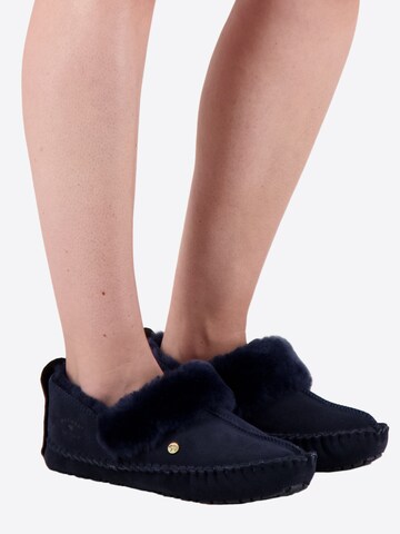 Warmbat Slipper 'Barrine' in Blue