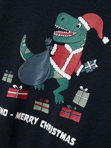 NAME IT Sweatshirt 'NMMVISMAS' in Blue