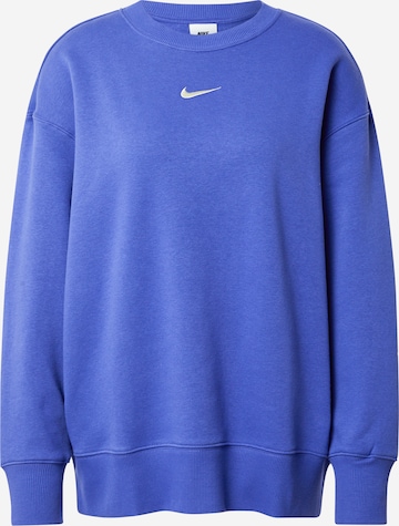Sweat-shirt 'PHOENIX FLEECE' Nike Sportswear en violet : devant