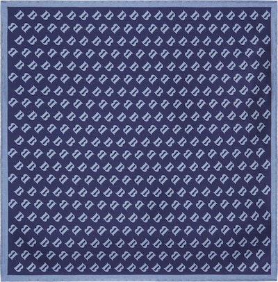Boggi Milano Pochet in de kleur Navy / Lichtblauw, Productweergave