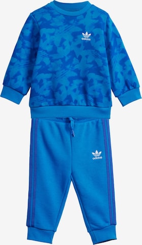 ADIDAS ORIGINALS Sweat suit in Blue: front