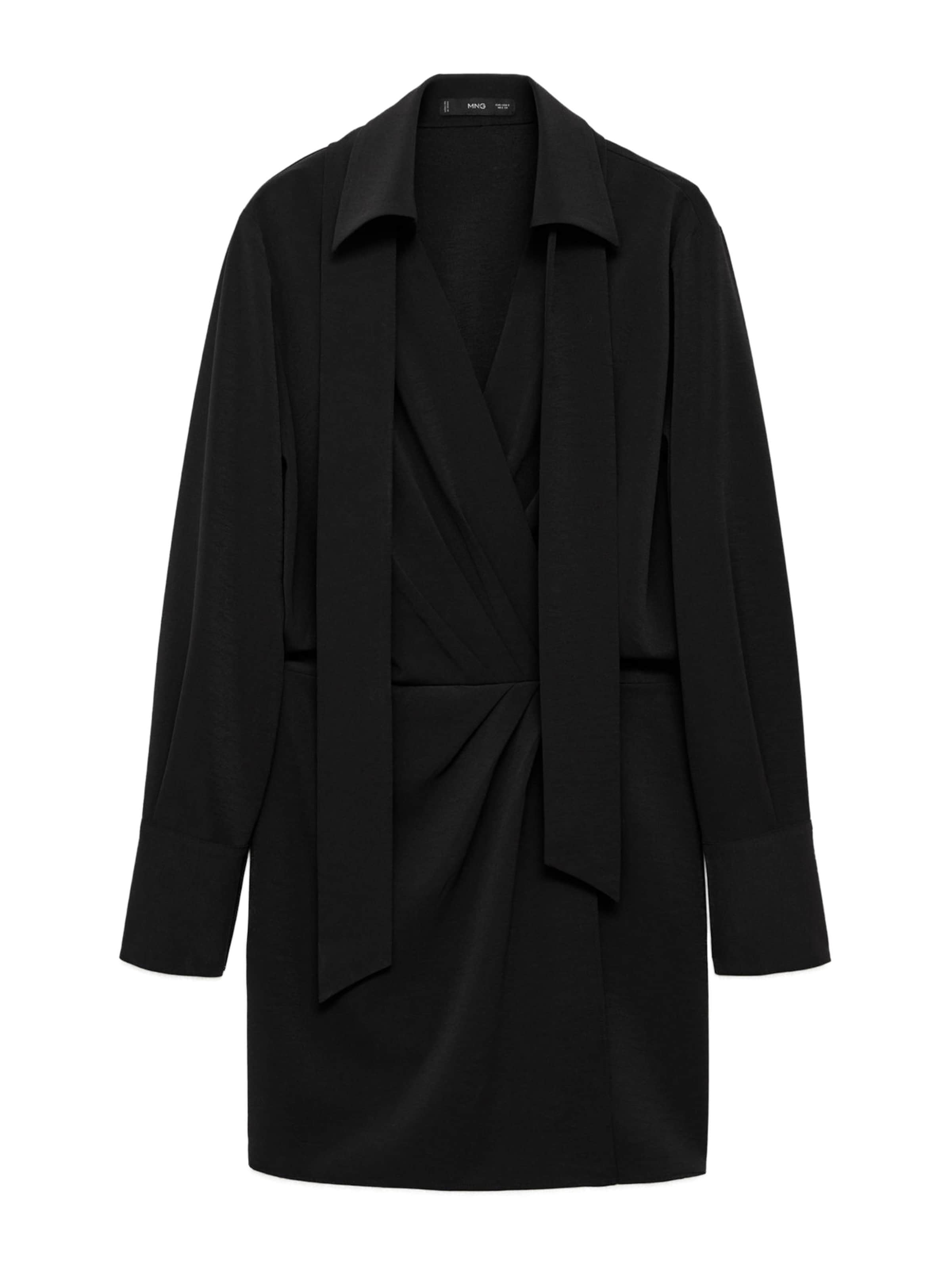 MANGO Sukienka 'Lana' w kolorze czarny: przód