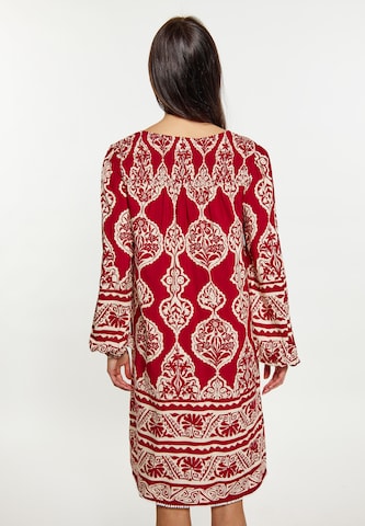 Robe Usha en rouge