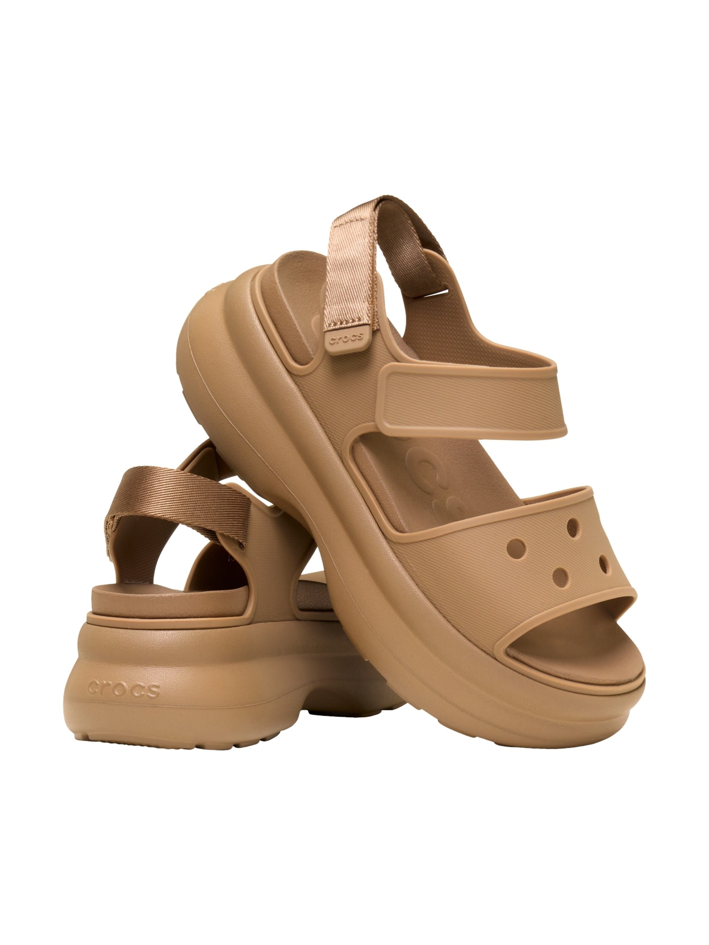 Crocs - Sandalias 'Sandalen mit Klettverschluss „Soho y Strap“' en marrón