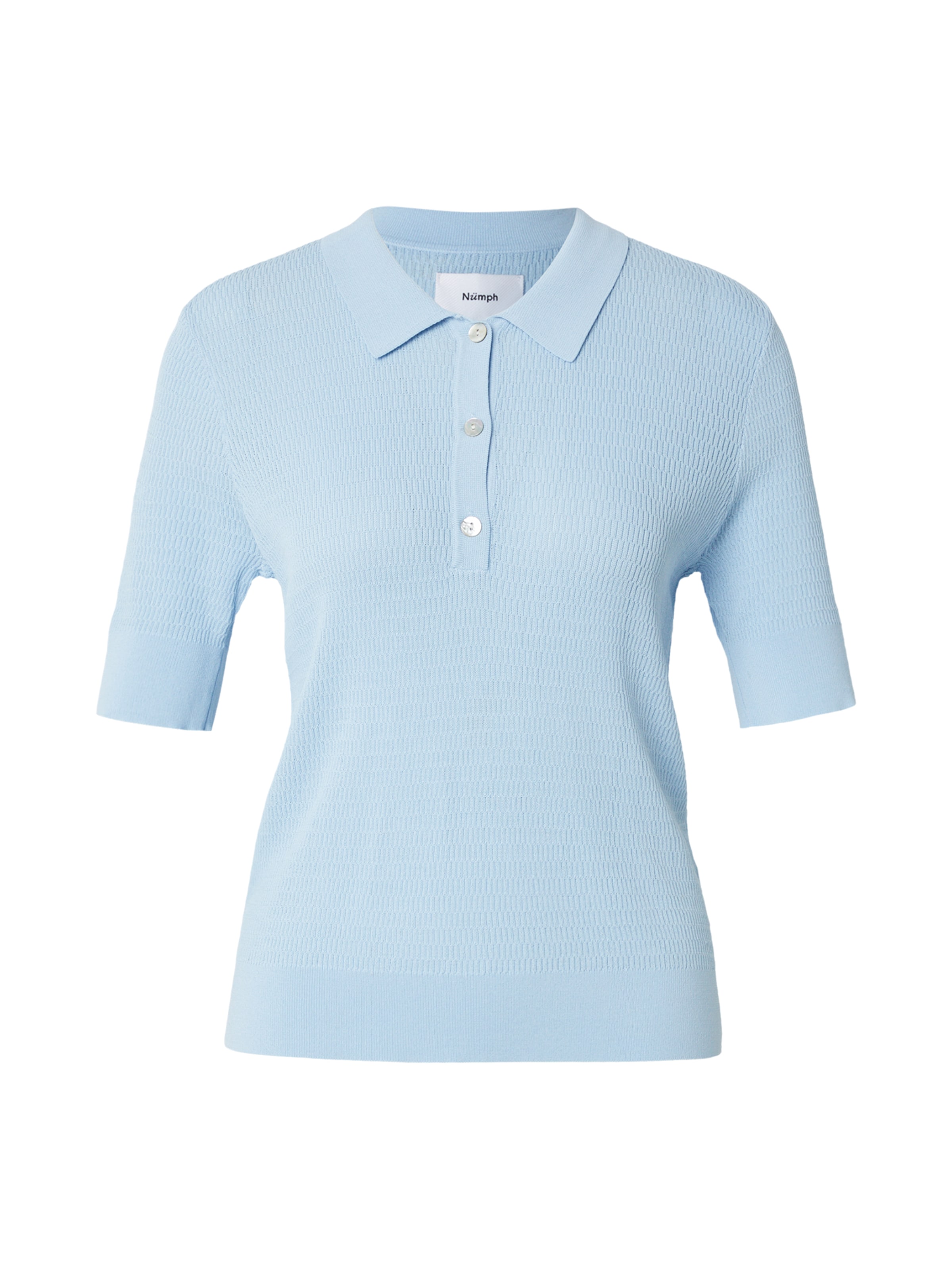 Pull-over 'CILIA' NÜMPH en bleu : devant