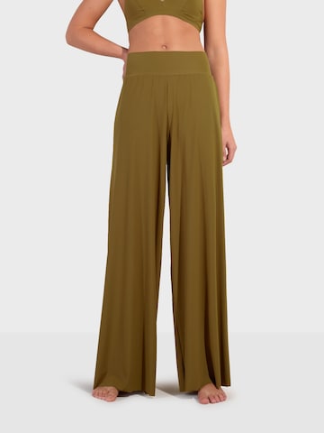 Loosefit Pantaloni 'Pitta' di PAIN de SUCRE in verde: frontale