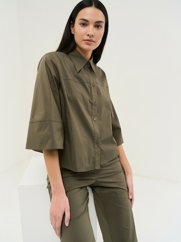 Camomilla Italia Blouse 'Cely' in Green: front