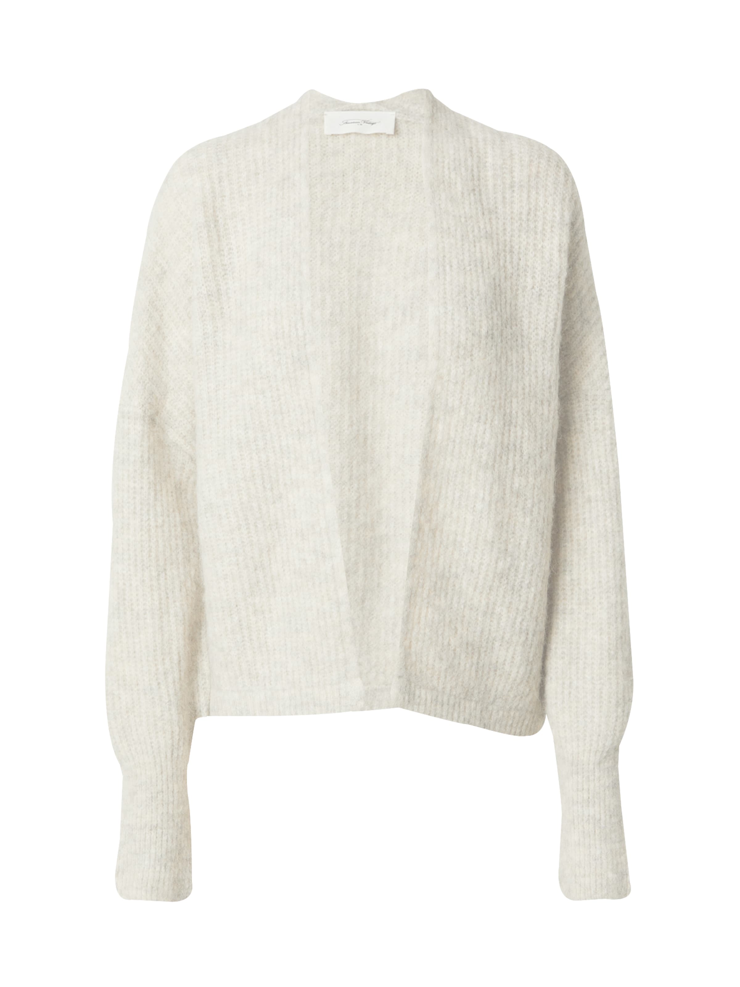 AMERICAN VINTAGE Knit cardigan 'East' in Grey: front