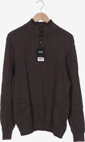 bugatti Sweater & Cardigan in XL in Brown: front
