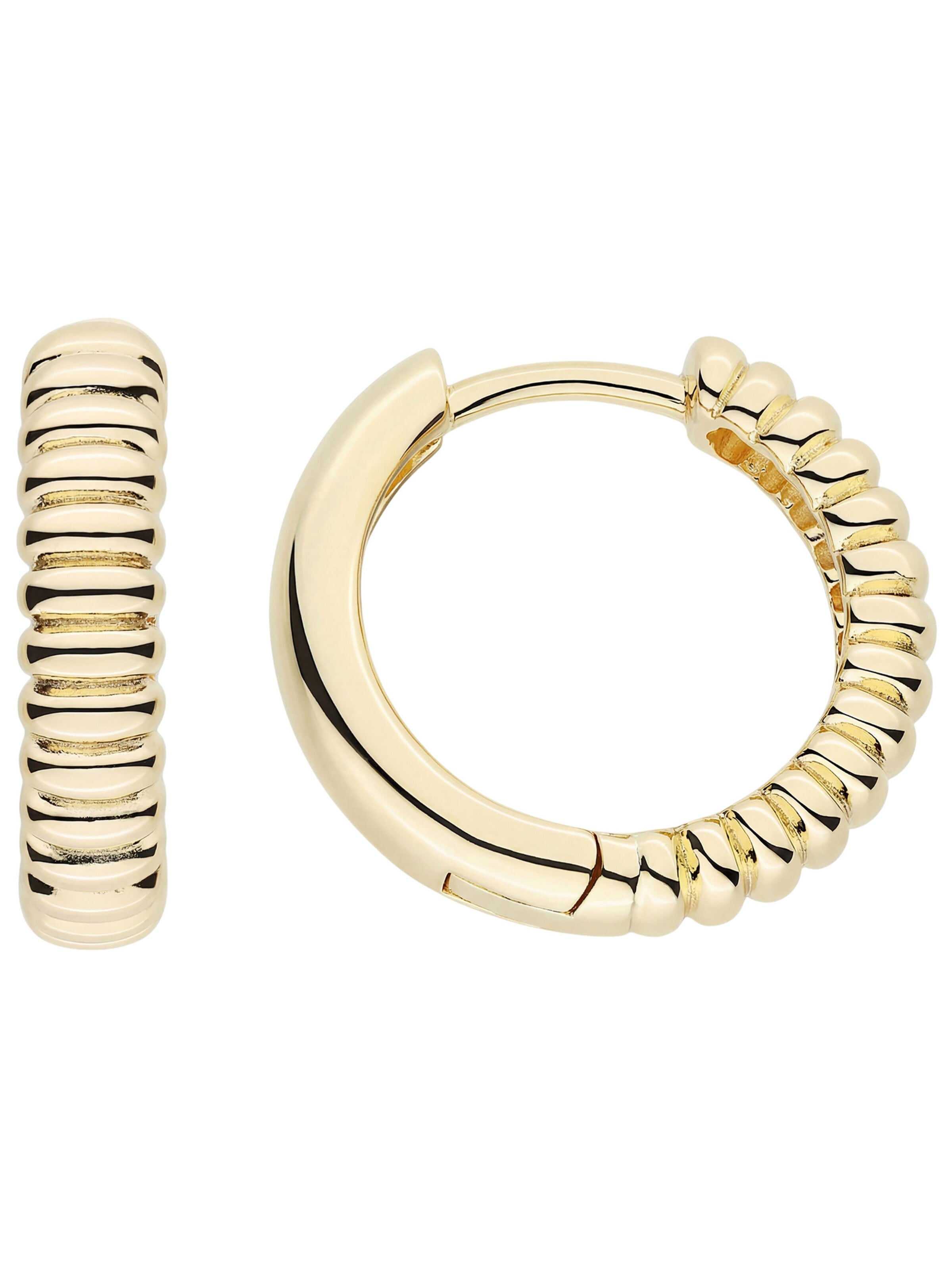 Jobo Ohrringe‌‌‌‌ in Gold: Vorderseite
