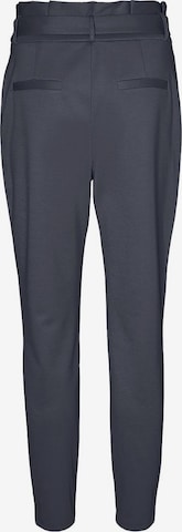 VERO MODA Tapered Bandplooibroek 'LUCCA' in Blauw