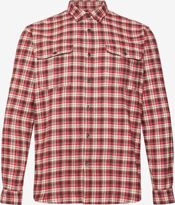 ESPRIT Regular fit Button Up Shirt in Red: front