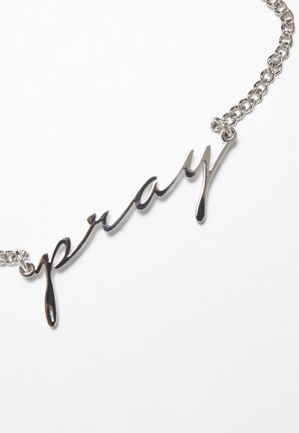 Mister Tee Kette 'Pray' in Silber