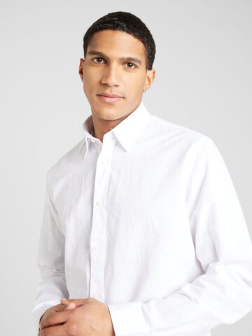 SELECTED HOMME Regular fit Button Up Shirt in White