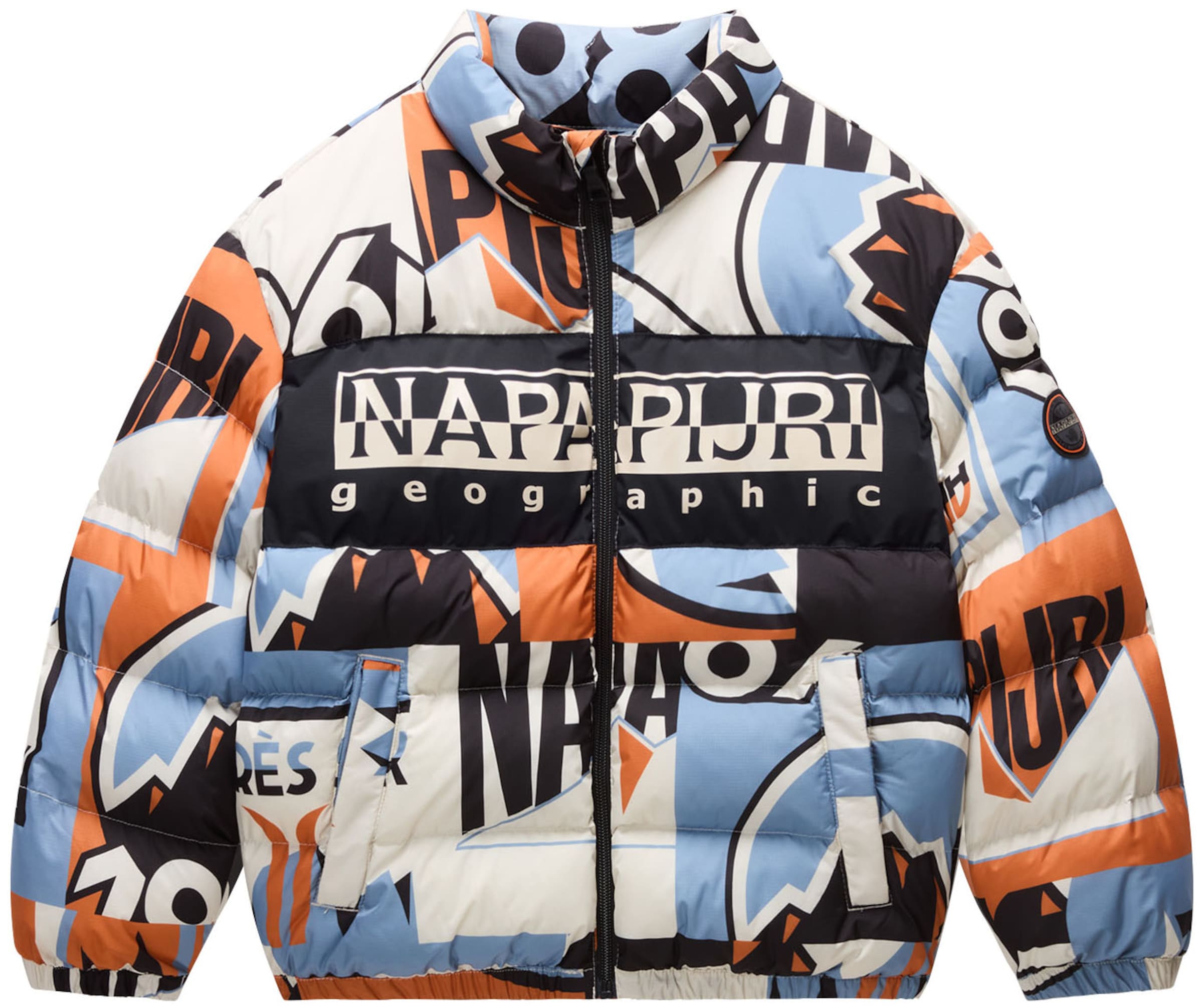 mišri NAPAPIJRI Žieminė striukė 'A-Primiero': priekis