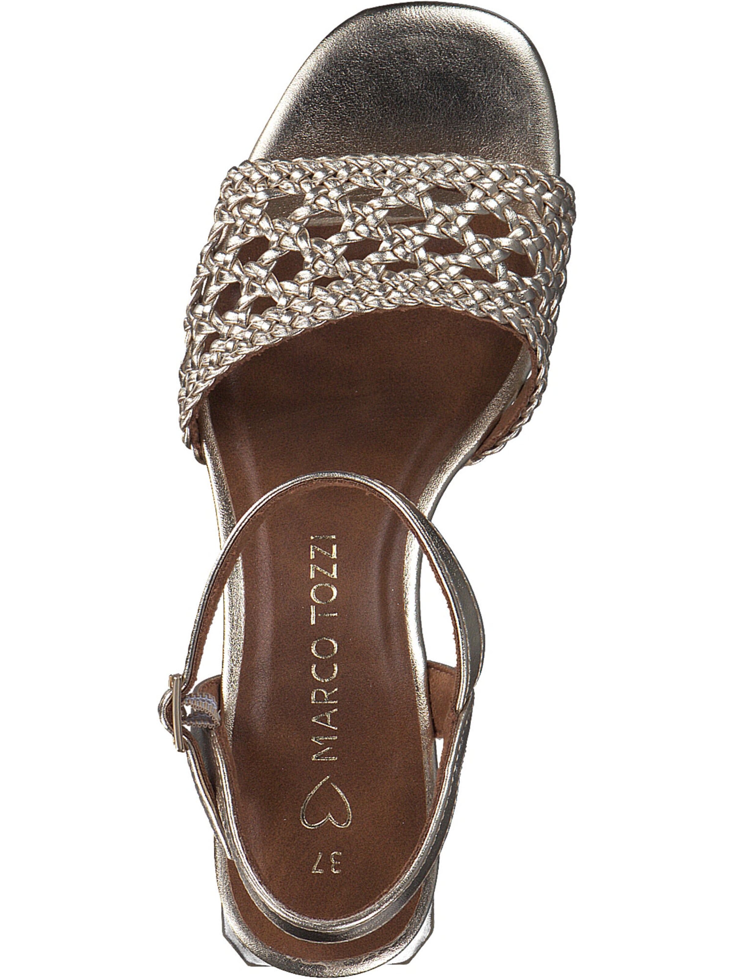 MARCO TOZZI Sandały w kolorze złoty