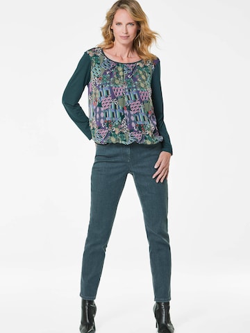 Goldner Blouse in Groen