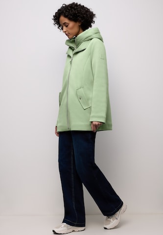 STREET ONE Between-Season Jacket 'Scuba' in Green