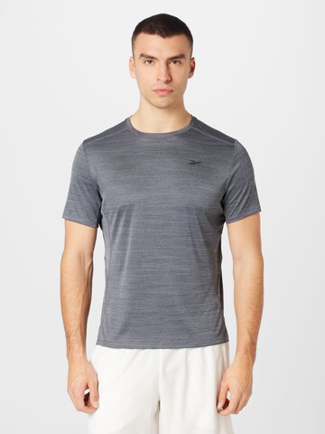 Reebok Functioneel shirt in Grijs: voorkant