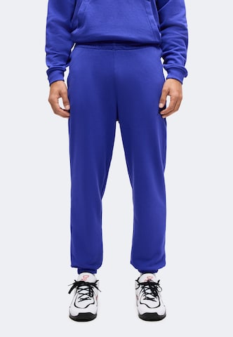 Jordan - Tapered Calças 'Crossover' em azul: frente