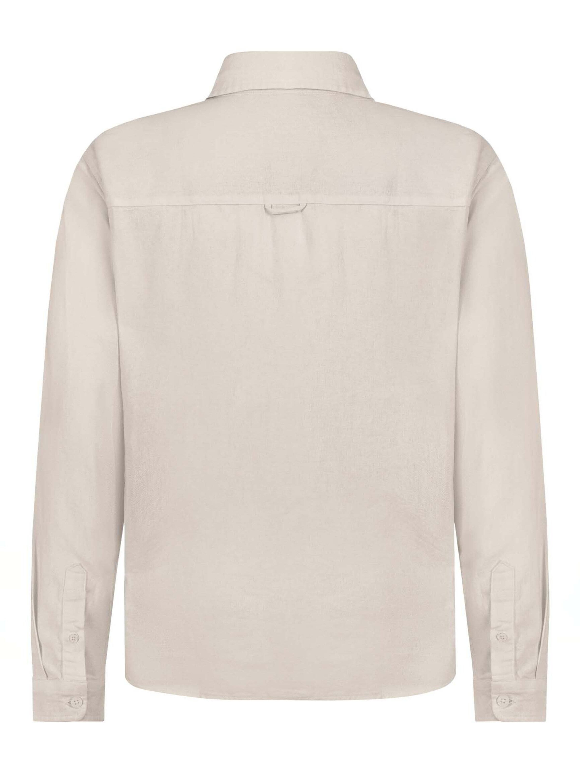 Eight2Nine Comfort Fit Hemd in Beige