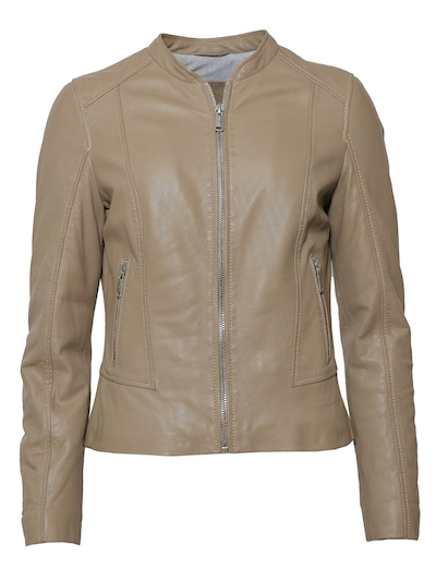 MUSTANG Tussenjas in de kleur Donkerbeige, Productweergave