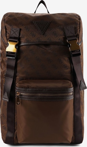 Sac à dos 'Berlin' GUESS en marron : devant