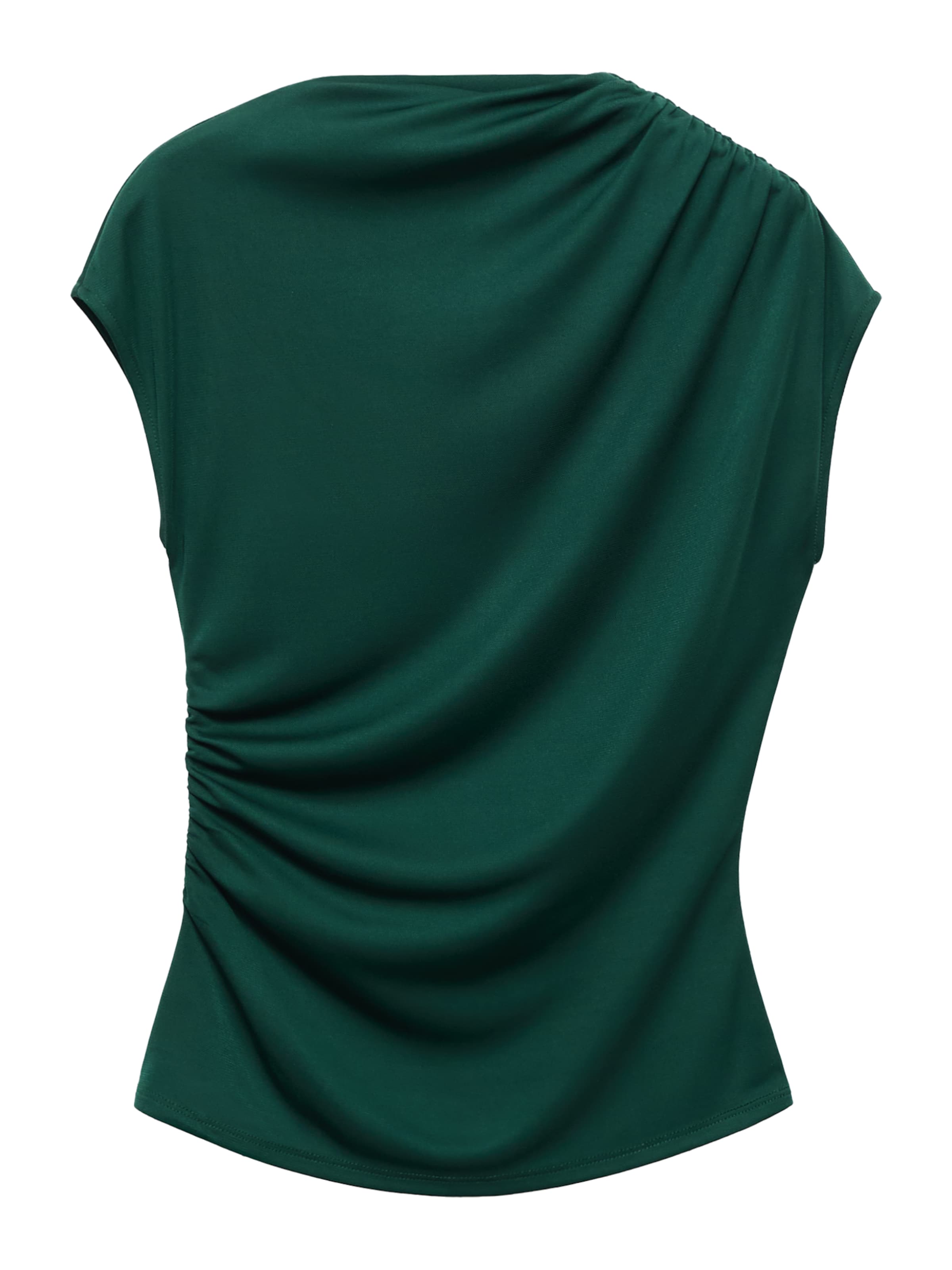 MANGO T-Shirt 'LEI' in Grün: Vorderseite