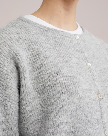 WE Fashion Knit cardigan in Grey