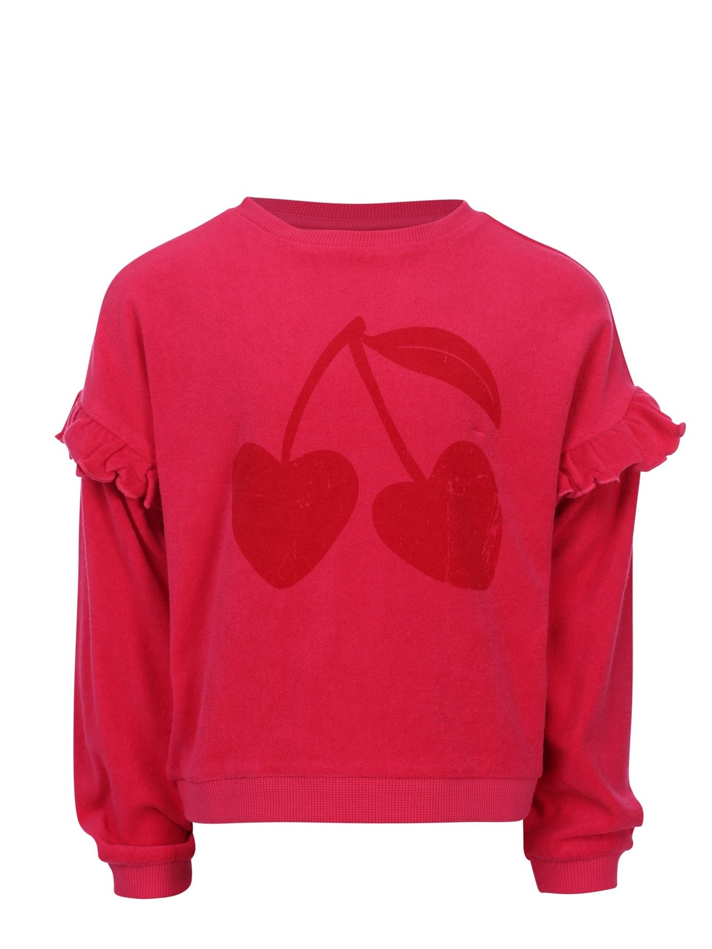 Looxs Revolution Sweatshirt in de kleur Fuchsia, Productweergave