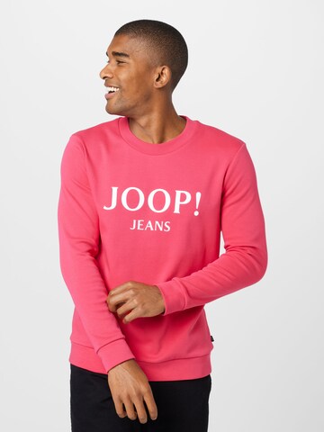 JOOP! Jeans Sweatshirt 'Alfred' in Pink: front